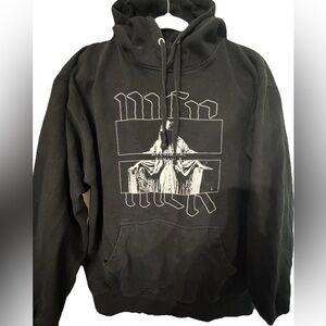 Vtg My Chemical Romance Statue MCR Pullover Hoodie XL Gerard Way Emo Y2k Grunge